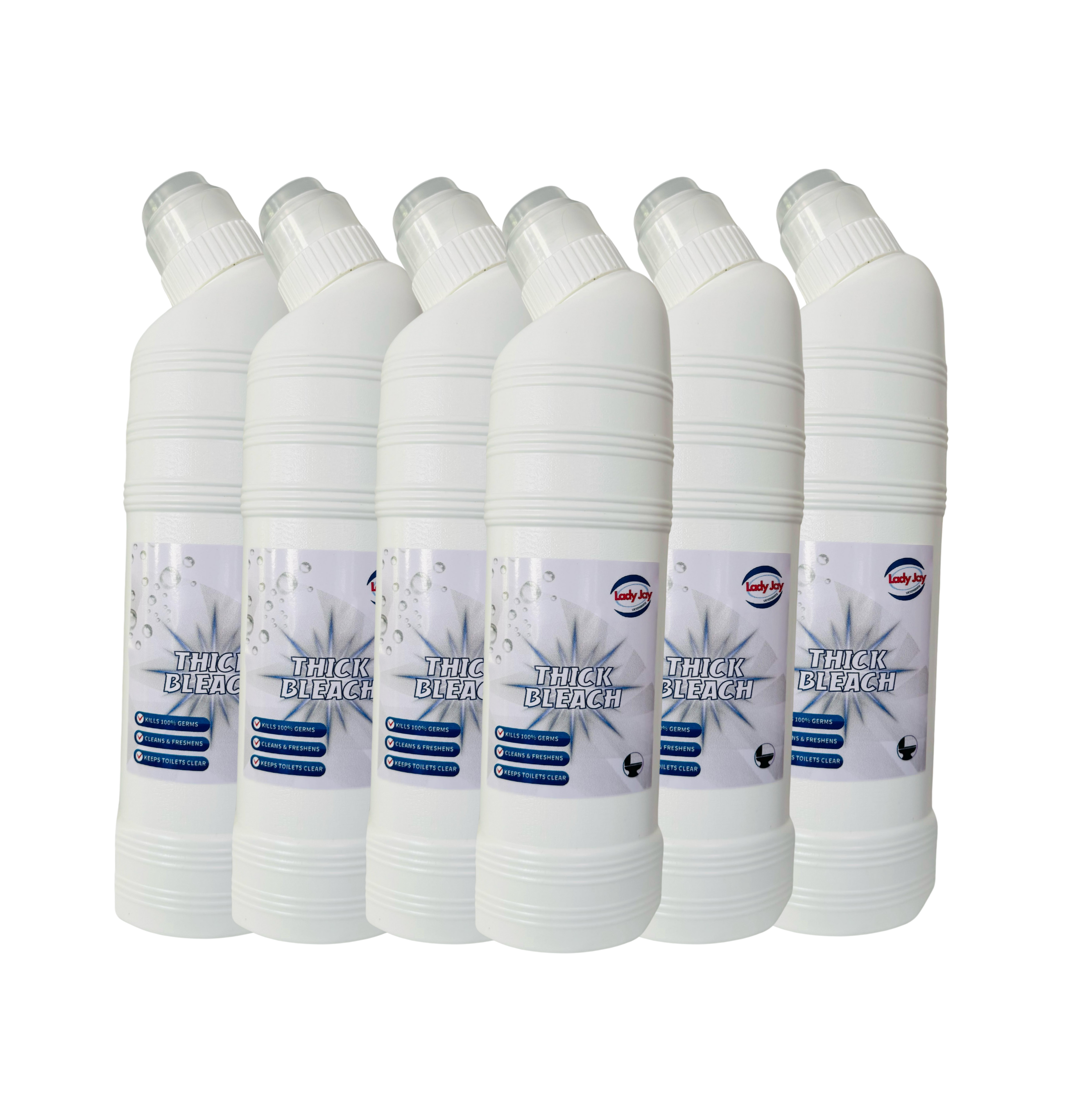 750ml x 6 Bulk Thick Bleach